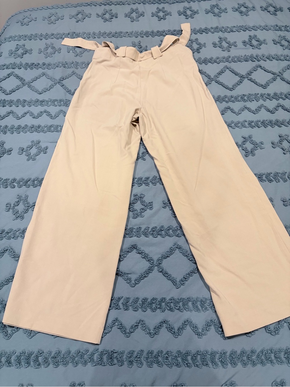 Motherhood Maternity Beige Wide Leg Pants Size M - Picture 2 of 6